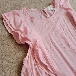FOREVER 21 Baby Pink Top